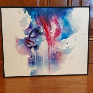 Agnes Cecile Mini Art Block Print "Memory"